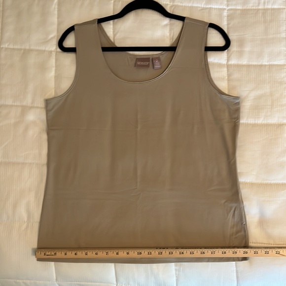 Chico's Microfeel Timeless Tank Size 2 - Picture 6 of 6